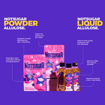 NOTSUGAR™ Premium Liquid Allulose Zero Calorie Sweetener