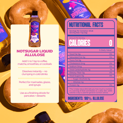 NOTSUGAR™ Premium Liquid Allulose Zero Calorie Sweetener