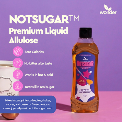 NOTSUGAR™ Premium Liquid Allulose Zero Calorie Sweetener