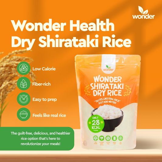 Wonder Dry Shirataki Rice (1KG)